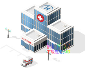 2.5d建筑eps矢量图