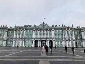 俄罗斯圣彼得堡冬宫博物馆建筑