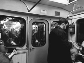 欧洲俄罗斯莫斯科地铁摄影照片