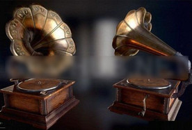 3Dfbx模型留声机