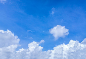 蓝天白云