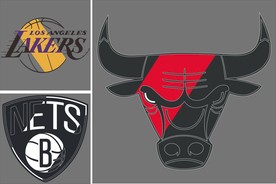 NBA官方公牛等各队等衣服印花