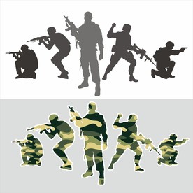 特警剪影 警察剪影