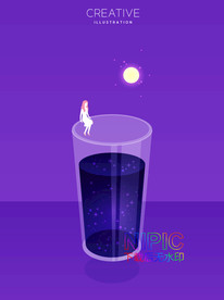 夜景ai图片