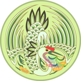 绣花图案eps模板下载
