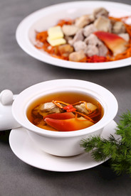 虫草花鲍贝炖水鸭