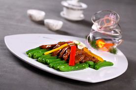 杭椒玉豆牛柳