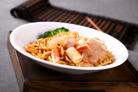 日式海鲜乌东面