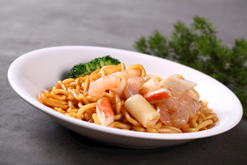 日式海鲜乌东面