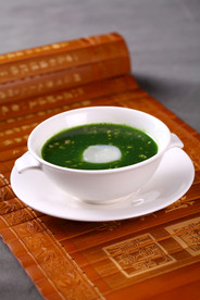 香菠玉带牛肉羹