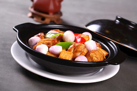 香草台式三杯鸡