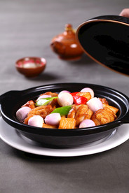 香草台式三杯鸡