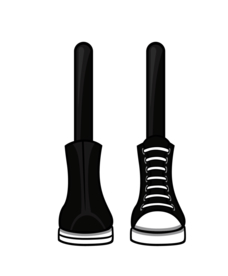 脚丫标志图标图形合成素材