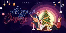 圣诞节节日活动宣传海报素材