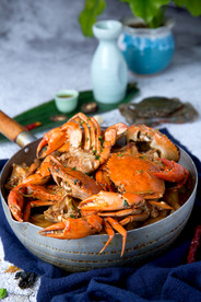 螃蟹大闸蟹高清摄影图片海报宣传