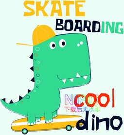 卡通动物eps背景