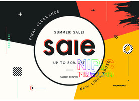 促销海报eps图形