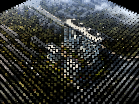 绿城别墅洋房园林景观住宅鸟瞰