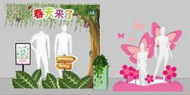 春季男装DP女装DP商场DP点