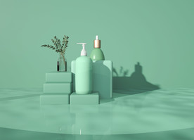 几何c4d背景图片简约产品展台
