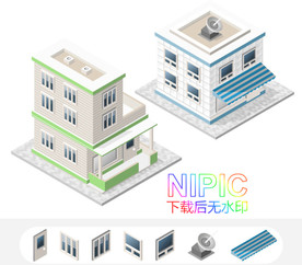 2.5d城市eps背景图