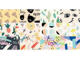 彩色抽象eps素材文件