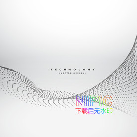 抽象粒子图ai背景图