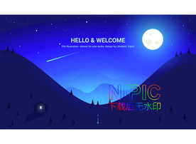 梦幻桌面eps图片