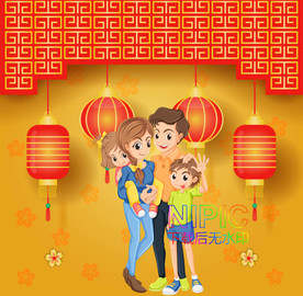 春节ai模板下载