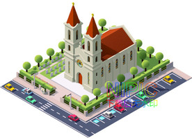 2.5d等距eps矢量图