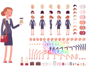 各种职业eps模版