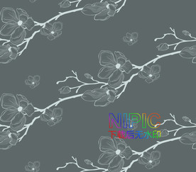 抽象印花eps模板下载