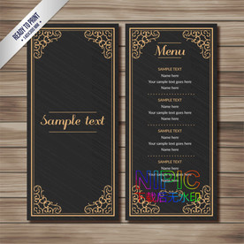 西餐宴会ai模版