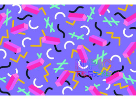 孟菲斯风格eps模板下载