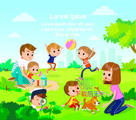 六一儿童节eps图形