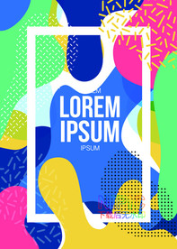 孟菲斯eps模板下载