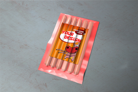 零食 薯片 包装 样机 塑料袋