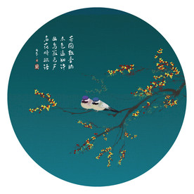 新中式花鸟装饰画