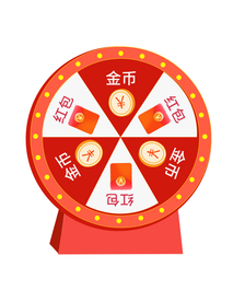 直播间抽奖转盘优惠信息弹窗弹屏