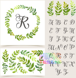 鲜花植物eps素材文件