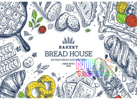 餐饮美食eps图形