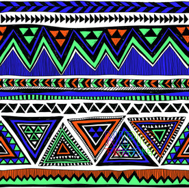 民族花纹eps模版