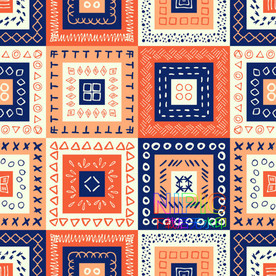 民族花纹eps图形