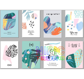 彩色eps模板下载