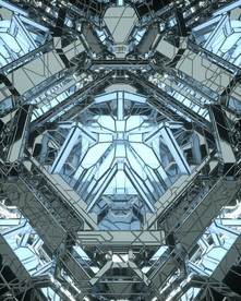 C4D模型科幻机械场景oc