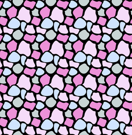 几何色块小方格