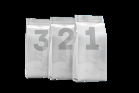 塑料 密封袋 零食 白膜样机