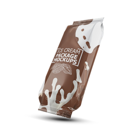 塑料 密封袋 牛奶 包装 样机