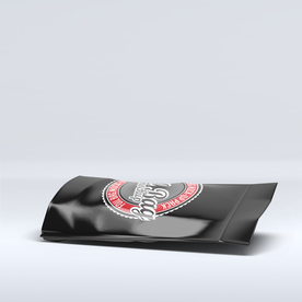 黑色 塑料 密封袋 包装 样机