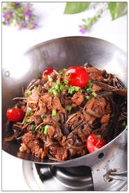 干锅牛肉